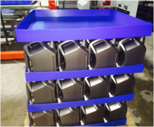 OEM Plastic corrugated piastic Box for sparing board